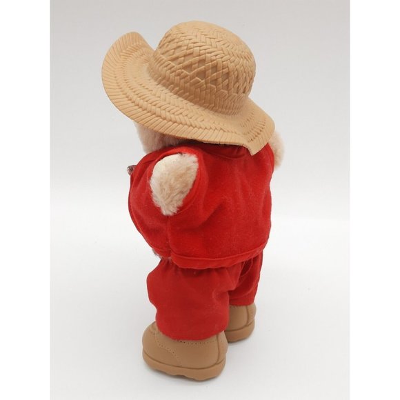 Vintage Furskins Plush & Figurine Bears Toy Lot of 3. With Extra Shoes. - Picture 7 of 10